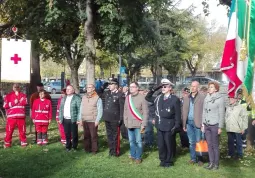 Onore ai Caduti nel parco della Resistenza